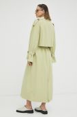 Тренч By Malene Birger жіночий колір зелений перехідний oversize
