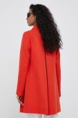 Пальто United Colors of Benetton жіночий колір червоний перехідний