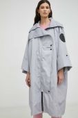 Пальто MMC STUDIO жіночий колір сірий перехідний oversize