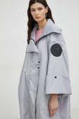 Пальто MMC STUDIO жіночий колір сірий перехідний oversize