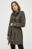 Пальто Morgan жіночий колір зелений перехідний
