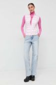 Безрукавка Guess жіночий колір рожевий перехідний (2870554)