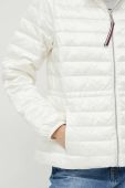 Пухова куртка Tommy Hilfiger жіноча колір білий перехідна