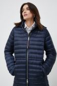 Пухова куртка Tommy Hilfiger жіноча колір синій перехідна (2893665)