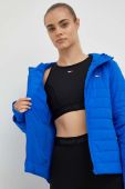 Куртка Tommy Hilfiger жіноча перехідна колір блакитний (2887317)