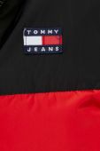 Куртка Tommy Jeans жіноча колір чорний зимова oversize (2862415)