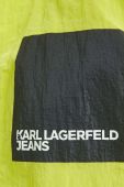 Вітровка Karl Lagerfeld Jeans колір жовтий перехідна oversize