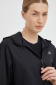 Вітровка adidas Performance Run It колір чорний перехідна