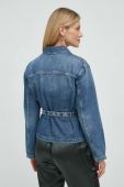 Джинсова куртка Miss Sixty жіноча перехідна колір блакитний