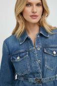 Джинсова куртка Miss Sixty жіноча перехідна колір блакитний