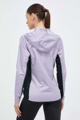 Бігова куртка Mizuno Alpha колір фіолетовий