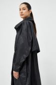Парка adidas by Stella McCartney жіноча колір чорний перехідна oversize