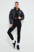 Пухова куртка The North Face NUPTSE SHORT JACKET жіноча колір чорний зимова