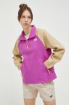 Куртка outdoor The North Face Class V Pullover колір фіолетовий