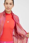Вітровка Fila Rosciao колір рожевий перехідна oversize
