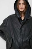 Куртка Sisley жіноча колір чорний перехідна (3018699)