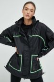Вітровка adidas by Stella McCartney TrueNature колір чорний перехідна oversize