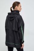 Вітровка adidas by Stella McCartney TrueNature колір чорний перехідна oversize