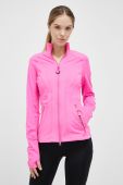 Тренувальна кофта adidas by Stella McCartney TruePurpose колір рожевий однотонна