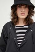 Протидощова куртка Rains 18050 A-line W Jacket жіноча колір чорний перехідна 18050.01-01Black