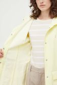 Протидощова куртка Rains 18130 Curve Jacket жіноча колір жовтий перехідна