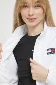 Куртка Tommy Jeans жіноча колір білий перехідна (2984283)