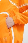 Вітровка adidas by Stella McCartney TruePace колір помаранчевий перехідна oversize