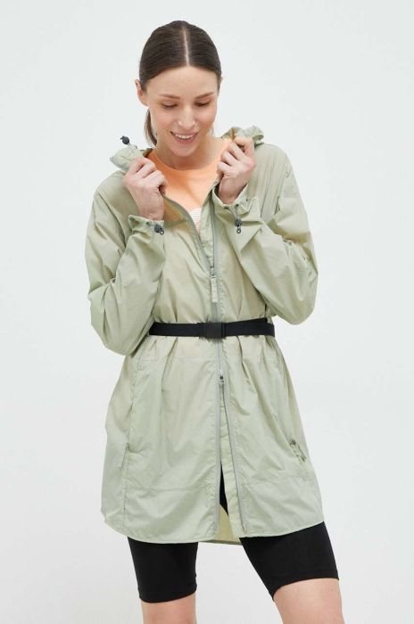 Куртка Columbia жіноча колір зелений перехідна (3077735)