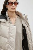 Пухова безрукавка MMC STUDIO жіночий колір бежевий зимовий