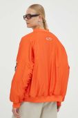 Куртка-бомбер R?sum? жіночий колір помаранчевий зимова oversize