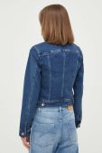 Джинсова куртка Morgan жіноча перехідна колір блакитний (3247553)