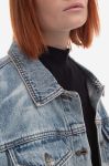 Джинсова куртка KSUBI жіноча перехідна oversize WPS23JK006-DENIM колір блакитний