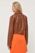 Куртка MICHAEL Michael Kors жіноча колір коричневий перехідна