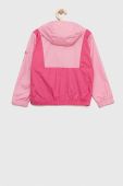 Дитяча куртка Columbia Lily Basin Jacket колір рожевий