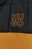 Безрукавка HUGO чоловічий колір коричневий зимовий