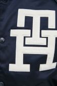 Куртка-бомбер Tommy Hilfiger чоловічий колір синій перехідна oversize