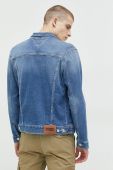 Джинсова куртка Tommy Jeans чоловіча перехідна колір блакитний (3039342)