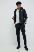 Куртка adidas чоловіча колір чорний перехідна GT1681-BLACK