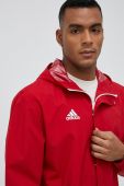 Вітровка adidas Performance Entrada 22 колір червоний перехідна