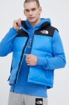Пухова безрукавка The North Face 1996 RETRO NUPTSE VEST чоловіча зимова колір блакитний