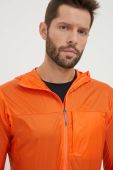 Протидощова куртка Houdini Come Along чоловіча колір помаранчевий перехідна