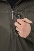 Протидощова куртка Houdini Come Along чоловіча колір зелений перехідна