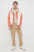 Куртка United Colors of Benetton чоловіча колір помаранчевий перехідна