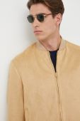 Куртка-бомбер United Colors of Benetton чоловічий колір бежевий перехідна