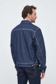 Джинсова куртка United Colors of Benetton чоловіча колір синій перехідна