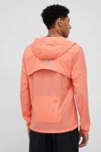 Бігова куртка adidas Performance Marathon колір помаранчевий перехідна