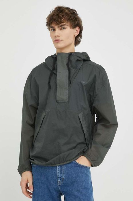 Куртка G-Star Raw чоловіча колір зелений перехідна oversize (3238261)