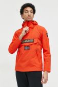 Куртка Napapijri чоловіча колір помаранчевий перехідна