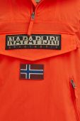 Куртка Napapijri чоловіча колір помаранчевий перехідна