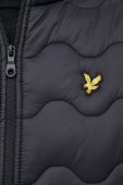 Безрукавка Lyle & Scott чоловічий колір чорний перехідний